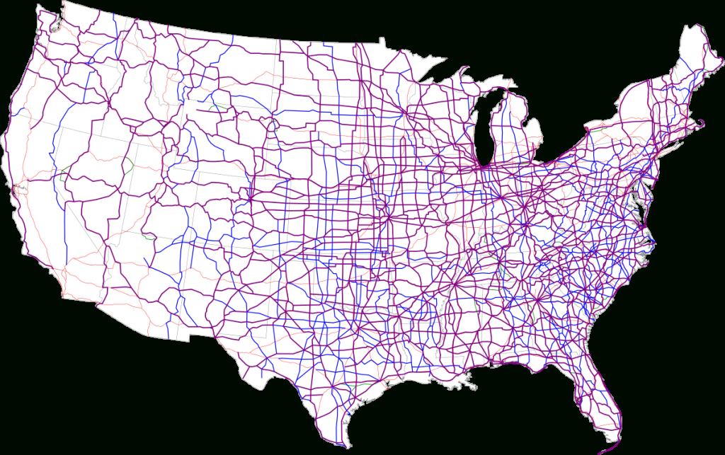 United States Numbered Highway System – Wikipedia | Map Of Highways In Usa