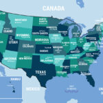 United States Of America Country Map | Map Of USA With Countries