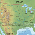 United States Physical Map | Map Of USA With Physical Features