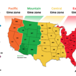 United States Time Zones   Arahr | USA Map Of Time Zones