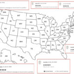 United States Usa Map With States Labeled | Printable Black And | Labeled Map Of Usa Black And White Printable