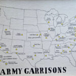 Us Army Bases Map | Map Of Military Bases In USA