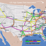 Us High Speed Rail Map Shows Proposed Routes   Newsweek | Map Of Usa Train Routes