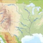 Us Rivers Map | Map Of Rivers In USA