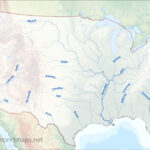 Us Rivers Map | Printable Map Of The Rivers Of The USA