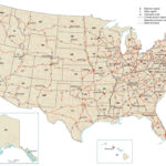 Us Road Map: Interstate Highways In The United States   Gis Geography | Highway Map Of The Usa With States And Cities