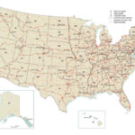Us Road Map: Interstate Highways In The United States   Gis Geography | Road Map Of The Usa With States And Cities