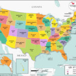 Us State Map, 50 States Map, Us Map With State Names, Usa Map With | Map Of Usa With States And Abbreviations