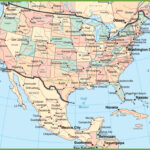 Usa And Mexico Map   Ontheworldmap | Map Of USA And Mexico
