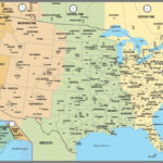 Usa Area Code Map | Digital Vector | Creative Force | Area Code Map Of Usa