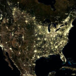 Usa At Night,Satellite Image – Bild Kaufen – 11712785 ❘ Science | Map Of USA At Night