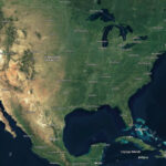 Usa High Res Satellite In Maptiler Cloud | Maptiler | Satellite Map Of The Usa
