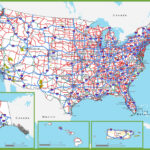 Usa Highway Map   Ontheworldmap | Road Map Of Nw Usa
