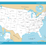 Usa Labeled States Whole Map Glossy Poster Picture Photo Print Banner 12132 | Map Of The Whole Usa