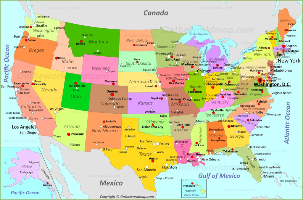 Usa Map | Maps Of The United States Of America | Google Maps of USA States