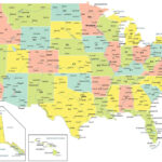 Usa Map With States And Cities   Gis Geography | Map Of Cities In USA