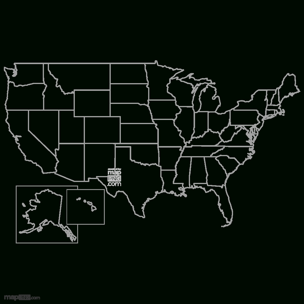 Usa State Borders Map | Map Of Usa State Borders