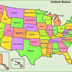 Usa States Map | List Of U.s. States | U.s. Map   Ontheworldmap | Labeled Map Of States In The USA