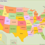 Usa States Map | List Of U.s. States | U.s. Map   Ontheworldmap | Map Of Usa With The States