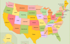 Usa States Map | List Of U.s. States | U.s. Map – Ontheworldmap | Maps Of The States Of The Usa