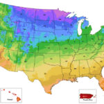 Usda Cold Hardiness Map / Zone Finder | Map Of Usa Growing Zones
