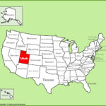 Utah Location On The U.s. Map   Ontheworldmap | Utah On Map Of Usa