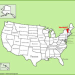 Vermont Location On The U.s. Map   Ontheworldmap | Map Of Vermont State USA