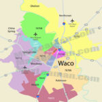 Waco Zip Code Map   Zip Code Map Waco   Zipcode Waco Texas | Map Of Waco Texas USA
