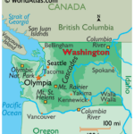 Washington Maps & Facts   World Atlas | Seattle Washington On Map Of USA