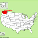 Washington (State) Location On The U.s. Map   Ontheworldmap | Washington State On Map Of USA
