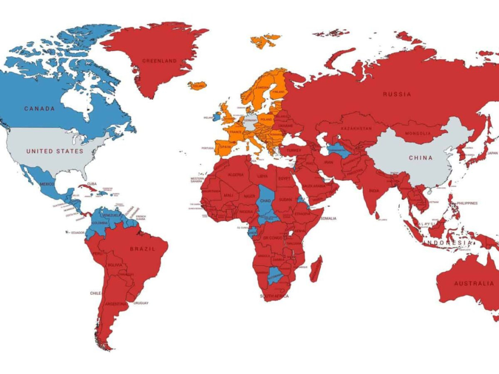 Watch China Overtake The Us As The World&amp;#039;S Major Trading Partner | Map of USA and China