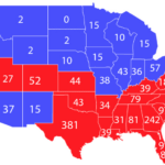 We Figured Out Exactly Where The South Isplotting Every Chick | Map Of Chick Fil A In The USA