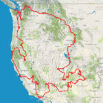 Western Usa Road Trip Journal | Kevin'S Travel Blog | Map Of Western USA National Parks