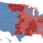 What If, America – Mapsneil Freeman | Red Blue Map Of USA