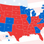What Painted Us So Indelibly Red And Blue? | Political Map Of Usa Red And Blue States 2024