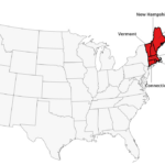 Which States Are Part Of New England?   Geography Realm | Map Of New England States Usa