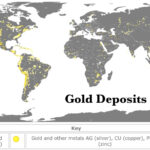 World Gold Deposits Interactive Map | Gold Mineral Map Of USA