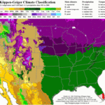 World Maps Of Köppen Geiger Climate Classification | Climate Map Of The USA