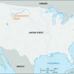 Yellowstone River | National Park, Montana, Wyoming, & Map | Yellowstone On Map Of USA